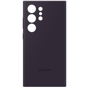 Samsung Silicone Case for Galaxy S24 Ultra - Dark Violet